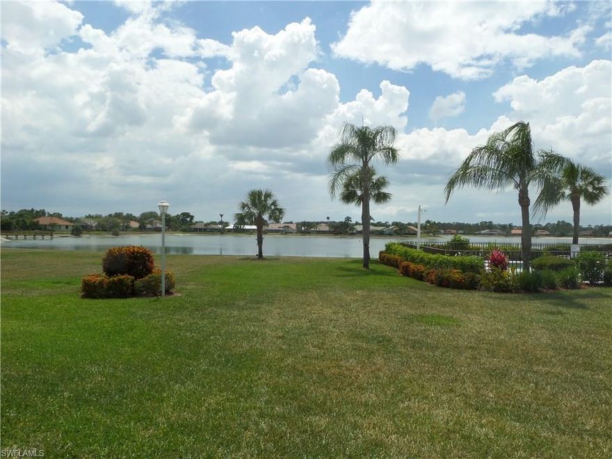 Beautiful lake setting - Electric storm shutters on lanai and master bedroom.
All the carpet has been ripped out - Make this your own - It is a blank slate just waiting for your personal touches and decor.