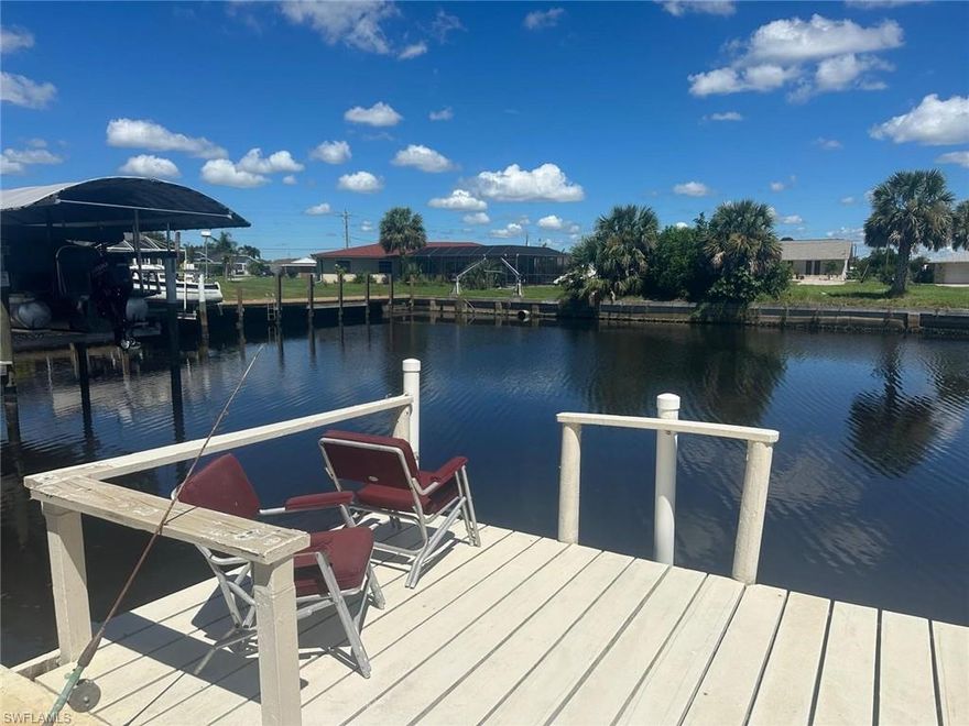 UNIQUE OPORTUNITY! PRICE JUST REDUCED IN THIS BOATERS PARADISE SAILBOAT WATERFRONT HOME WITH DOCK ONLY MINUTES OUT TO THE HARBOR!! This is a boater's delight. Enjoy quick access to the Charlotte Harbor to spend your days in the sunshine, fishing or just relaxing on the open waters. A Florida dream comes true for boaters, fishing fanatics and beach lovers. You can have it all! Charlotte Harbor and Boca Grande Pass for world-class tarpon fishing, waterfront dining, and SWFL's best sunsets. 
Step inside to this bright home with an open floor plan filled with natural light, This residence has been fully renovated with modern updates including luxury vinyl plank flooring throughout, kitchen with new cabinets, new quartz countertops, and brand new stainless steel appliances. Bathrooms fully remodeled, new showers, cabinets and quartz countertops. Updated ceilings with new lights and ceiling fans. Brand new A/C units and new water heater. All plumbing was redone with all new pipes. The outdoor area is a true paradise, featuring a indoor pool. New pavers in the driveway. The roof was replaced recently. Enjoy the convenience of having your boat in the backyard on a peaceful canal. This home offers a quiet and peaceful retreat, nestled on a generous-sized lot that ensures privacy. Best of all, there are no HOA fees to contend with, allowing you the freedom to enjoy your slice of paradise without restrictions. There is a park with playgroud, tenis and voleyball court by the river for residents. Conveniently located with all shopping sources just minutes away.