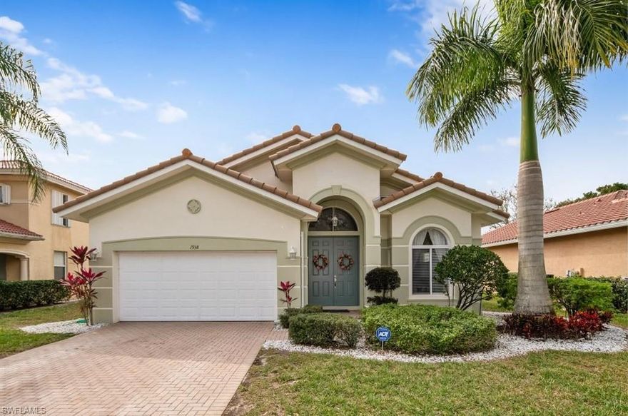 VALENCIA COUNTRY CLUB STUNNING FAIRWAY HOME WITH LOW HOA! HOME FEATURES OVER $75,000(+/-) IN UPGRADES INCLUDING BRAND NEW TILE ROOF!! THIS 3 BEDROOM 2 BATH HOME W/ 2 CAR GARAGE OFFERS EASILY AFFORDABLE UPSCALE FAMILY LIVING! TILE FLOORS IN LIVING ROOM, KITCHEN, HALLS, AND ALL WET AREAS. KITCHEN HAS WOOD CABINETRY. ALL STAINLESS STEEL APPLIANCES & CORIAN COUNTER-TOPS. HOME HAS NEWER A/C UNDER WARRANTY & IS FRESHLY PAINTED BOTH EXTERIOR AND INTERIOR. HOME SITS ON THE #2 FAIRWAY. GOLF COURSE IS OPEN TO THE PUBLIC, DOES NOT HAVE HIGH FEES TO PLAY AND HOA FEE IS REMARKABLY LOW FOR A COMMUNITY OF THIS CALIBER! SCREENED LANAI FOR STUNNING SUNSETS. MASTER BEDROOM HAS HIS/HER CLOSETS, SOAKING TUB, DUAL SINKS, & WALK-IN SHOWER. THIS IS A QUALITY, ESTABLISHED, FAMILY COMMUNITY. CLOSE TO SCHOOLS, SHOPPING, CHURCHES, HOSPITALS & RESTAURANTS! HOME COMES WITH ONE YEAR HOME WARRANTY PLAN FOR TOTAL BUYER COMFORT.