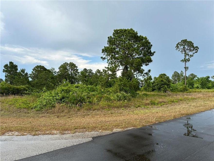 Discover the perfect canvas for your dream home in Lehigh Acres, FL with this corner lot offering unparalleled potential and flexibility. Conveniently located near SR 82.  Rare opportunity to purchase two adjacent lots totaling just over .6 acres!
Whether you're seeking an investment opportunity or planning to build your forever home, these adjacent lots in Lehigh Acres offer endless possibilities. Don't miss your chance to make your mark in this rapidly growing Florida locale – seize this opportunity and start building the future you've always imagined."