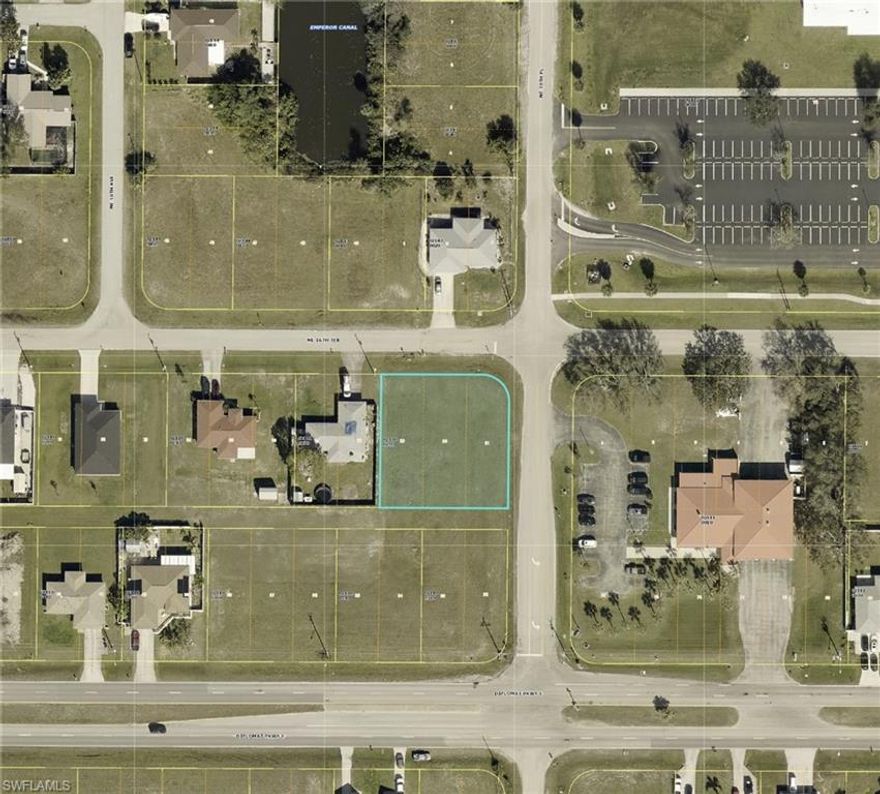 BUILD YOUR DREAM HOME HERE! Located in a quiet area of Cape Coral with many new homes being built around this lot! Convenient to shopping, restaurants, downtown Fort Myers and many public golf courses and beaches. Also a short drive to the new Veterans Clinic. This lot is already cleared with no trees and brush which is a savings to the new owner and ready for your dream home. Owner also owns several properties nearby.