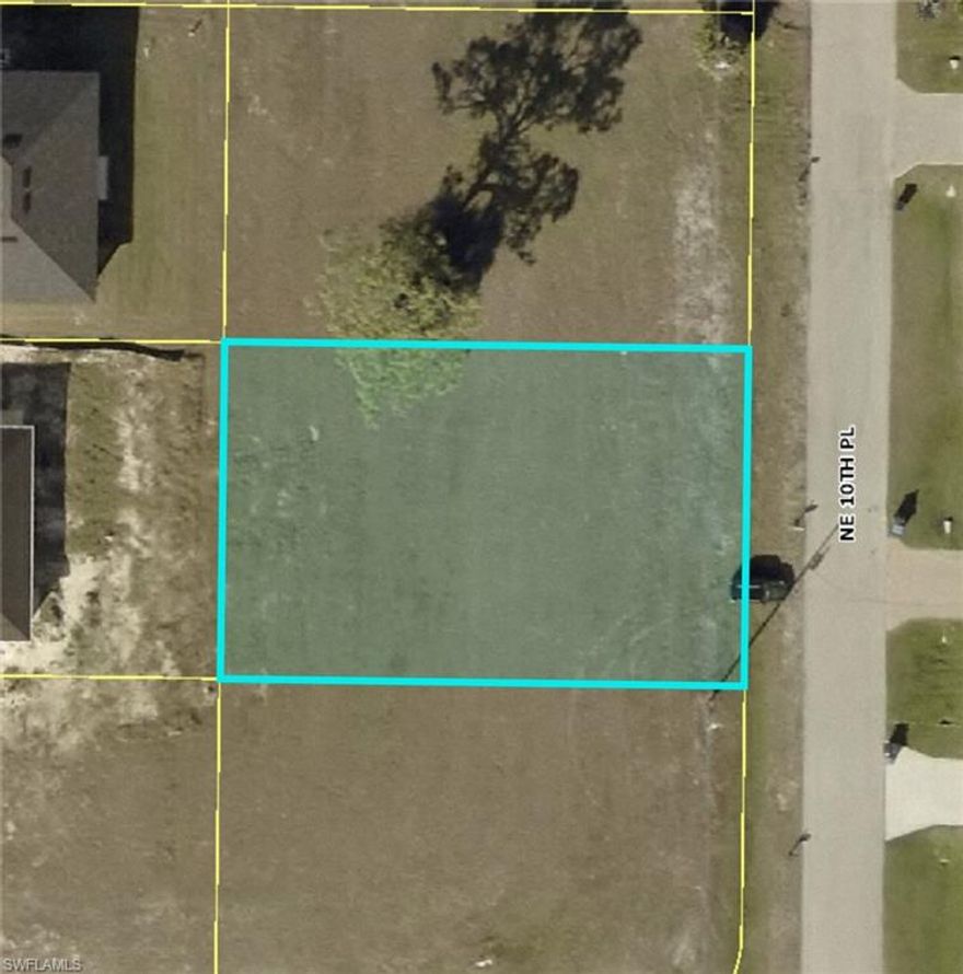 This is a great opportunity to secure an 80 x 125 HOMESITE with WESTERN EXPOSURE in the growing NE Cape Coral area. The property is CLEARED AND READY TO BUILD, saving you time and expense in site preparation. With its standard dimensions, this lot provides flexibility in home design and enough space for a pool, lanai, and outdoor entertaining. An added benefit is that the property is NOT LOCATED IN A FLOOD ZONE, offering peace of mind and reducing long-term ownership costs. The WESTERN EXPOSURE is especially appealing for those who love brilliant evening skies, providing warm afternoon light across your backyard, lanai, and pool area that ends with some of the most beautiful SUNSETS in Southwest Florida.

Another highlight is the location. Nestled in the Northeast Cape, this homesite offers both convenience and a peaceful residential setting. You’ll be just minutes from shopping, dining, schools, and parks, while quick access to Pine Island Road connects you easily to Fort Myers, Punta Gorda, and beyond. The surrounding area is attractive and well-kept, protecting property values and creating a welcoming neighborhood feel for your new home.

According to the City of Cape Coral, this property is located within the N11 UTILITY EXPANSION PROJECT, which at the time of listing the property is labeled “TO BE DETERMINED.” Buyers are encouraged to confirm details directly with the City of Cape Coral, but the planned designation for future utility improvements is another factor that supports long-term value and growth in the area.

Recreational options are abundant nearby. Golf courses, parks, and community centers are just minutes away, along with convenient boat ramps providing access to Southwest Florida’s waterways. From this location, you can spend the day fishing, boating, or exploring the GULF OF AMERICA, or head to the world-famous white-sand beaches of SANIBEL, CAPTIVA, AND FORT MYERS BEACH. Living here means enjoying sunshine and outdoor living year-round while being part of one of Florida’s fastest-growing cities.

Whether you are ready to build now or prefer to hold the property as a future investment, this 80 x 125 WESTERN EXPOSURE LOT in NE Cape Coral offers the features buyers want most—a cleared site, a prime location, no flood zone designation, and future city utilities. Bring your builder, your blueprints, and your vision. The perfect opportunity to create your own piece of paradise is waiting right here. Call your Realtor today!

For the convenience of all parties, Encore! Realty Services requests that all offers be submitted in writing on the most recent Florida Realtors Vacant Land Contract and accompanied by proof of funds. No verbal offers will be accepted.