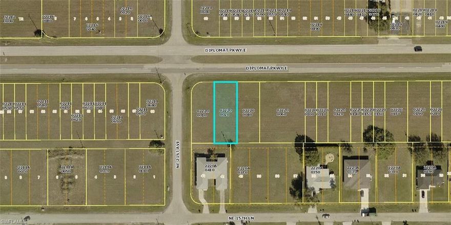 This commercially zoned vacant lot sits in the center of a thriving residential area, offering built-in visibility and a strong local customer base right at your doorstep.
Strategically positioned near Del Prado Blvd and Pine Island Road, you’ll have quick access to Cape Coral’s busiest commercial corridors — ideal for retail, office, medical, or service-based businesses.
Surrounded by established neighborhoods and just minutes from Diplomat Elementary and Diplomat Middle School, this site benefits from consistent daily traffic and community presence.
With Cape Coral continuing to rank as one of the fastest-growing cities in Florida, this is your chance to secure a high-exposure parcel in a rapidly expanding market. High visibility. Growing population. Unlimited potential. Bring your vision and build your business here!