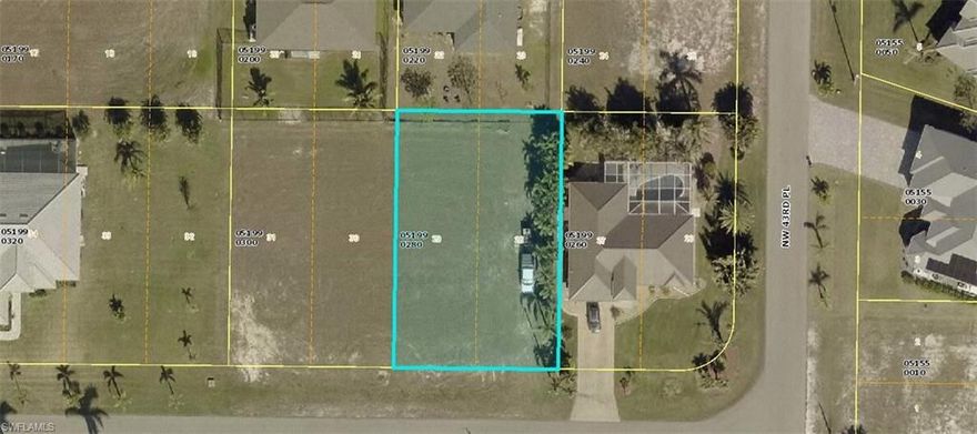 PERMITS APROVED. Beautiful residential lot located in a quiet and growing area of NW Cape Coral. Surrounded by newer homes and well-established neighborhoods, this property offers the perfect balance of privacy, convenience, and future value. This lot is a ideal for building your dream home or making a smart investment. The area continues to develop, making a high-demand location with strong appreciation potential. Enjoy peaceful surroundings while staying close to everything you need. Residential zoning. Perfect for single-family home. Excellent growth potential