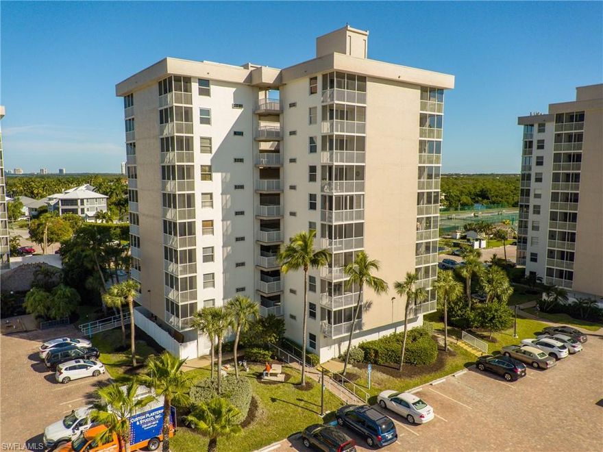 This is it!!! A great investment or for a short-term get-away away from the cold winters!!  This resort style community lies just steps from Bonita Beach and the magnificent sunsets of SW Florida!  This unit comes turnkey furnished w/a screened lanai, and includes a washer & dryer!  Amenities include a Bocce ball court, tennis courts, 2 community swimming pools, restaurant, kayak storage, pickle ball and a beauty salon!  There are boat slips (when available) on the channel and trailer parking for rent when available.  Bonita Beach & Tennis is  steps from the beautiful beach of Bonita Springs, marinas, shopping & the locals favorite restaurant --  Coconut Jack's Waterfront Grille!