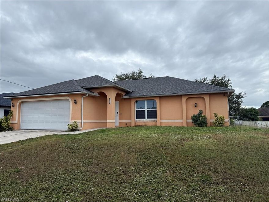Location, location, this house is located on the main heart of Lehigh, this particular home has 3 bed 2 Bath and 2 car Garage, new roof 2024, very comfortable with open floor plan, very near to SR-82 and Lee blvd, near to shopping centers and restaurants, Property is easy to show!!!!!