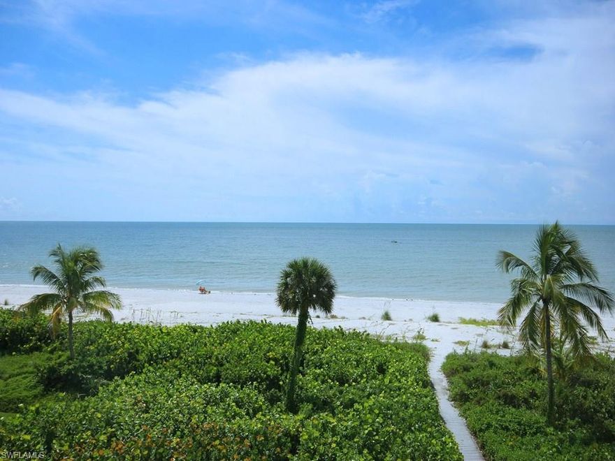 -DIRECT GULF FRONT- TOP FLOOR LOCATION WITH BREATHTAKING VIEWS OF THE GULF OF MEXICO! 
WOW, BEST LOCATION ON THE MARKET - Here's your chance to own a spacious, completely remodeled and updated 2 bedrooms and 2 baths, beautifully furnished condo.    The ultimate in Gulf-front living!!