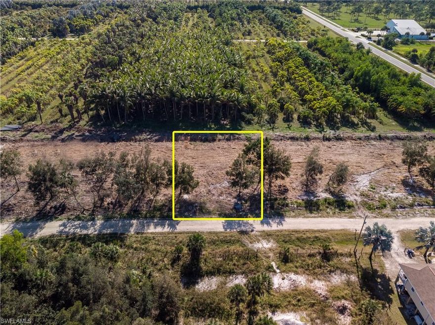 Cleared half acre lot in a great part of Bokeelia. Located in an X Flood Zone, along with beautiful Palms trees for your view in the back. New Gravel road just installed, and Pine Island Water is at the property. Culverts to go with each property. Plenty of room for your new home, and nice privacy too. Very close to Public boat ramp, Marina's, restaurants, and a golf course.