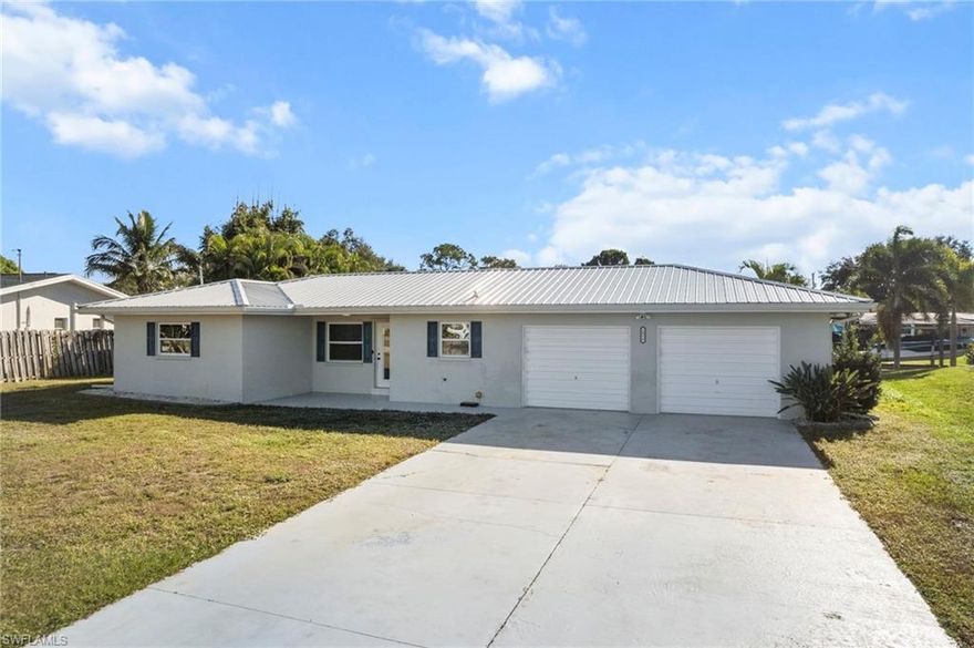 Completely remodeled and move-in ready, this beautiful river access home is located in the sought-after Indian Creek boating community of North Fort Myers. Bring your boat, RV, jet ski, fishing gear, or whatever your outdoor passions may be and enjoy the ultimate Florida lifestyle in this incredible waterfront neighborhood.

This community has it all with NO HOA fees or deed restrictions, offering true freedom and flexibility for owner and investors alike. The home features over 100 feet of canal frontage, providing excellent water access for boating, kayaking, and fishing. After a day on the water, walk straight off the dock into your fisherman’s shower just off the rear patio—perfect for rinsing off and relaxing outdoors. Transferable flood insurance is available, offering added value and potential savings to the new owner. Inside, the residence offers a completely remodeled floor plan with modern finishes, all updated electrical and plumbing, updated flooring throughout, kitchen, and bath, creating a comfortable and stylish living space.

Conveniently located near shopping, dining, golf courses, and everyday amenities, with easy access to downtown Fort Myers and Southwest Florida’s beaches. This property delivers the perfect blend of remodeled comfort, waterfront living, and unrestricted boating lifestyle.