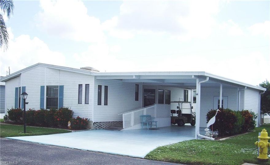 AN OUTSTANDING LAKEFRONT HOME, GREAT ROOM BAY WINDOWS OVERLOOKING THE LAKE WITH WET BAR, LARGE UPDATED A/C ENCLOSED LANAI & PATIO OVERLOOKING THE LAKE. ISLAND KITCHEN, 2/2, SPLIT BEDROOMS, INSIDE LAUNDRY, MEMBRANE ROOFOVER, A/C NEW COILS 2019 & DUCT WORK, STORM SHUTTERS, REPLUMBED, SOME NEWER APPLIANCES, LARGE DOUBLE CARPORT, FURNITURE NEGOTIABLE. GOLF CART NEGOTIABLE. DONT MISS THIS ONE AS IT WILL NOT BE AVAILABLE FOR LONG. OWN YOUR LAND LOW MAINT FEE 99/MO. IN LOVELY 55+ LAKE ARROWHEAD VILLAGE. POOL OVERLOOKING THE LAKE, FISHING PIER, HOT TUB SPA, TONS OF ACTIVITIES, CLUBHOUSE, AWARD WINNING SHUFFLEBOARD TEAM, BOCCI, DARTS, DANCES, DINNERS, BINGO, CARDS, POOL AQUACISE, EXERCISE ROOM & LOTS MORE. COME ENJOY THE FLORIDA SUNSHINE & MAKE NEW FRIENDS.  INFORMATION FROM SELLERS.