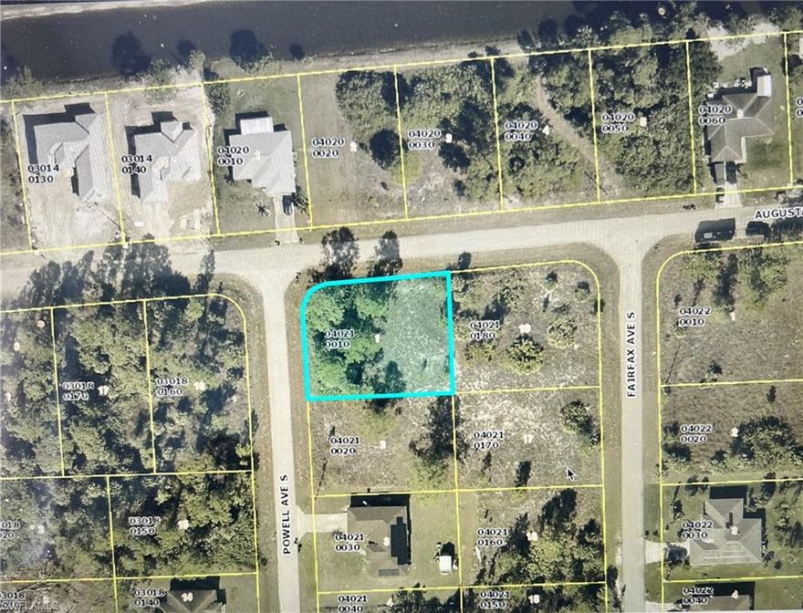 Prime Corner Vacant Lot in Lehigh Acres — Great Opportunity to Build or Invest

This undeveloped corner parcel offers the perfect canvas to build your dream home or secure a smart investment in a growing, sought-after area. Located in a quiet residential neighborhood, this lot provides an ideal balance of peace, privacy, and convenience.

Enjoy easy access to major roadways, schools, shopping, dining, and outdoor recreation, all just minutes away. The generous lot size allows ample space for a custom home, spacious yard, lush landscaping, or even a private pool.

With no HOA fees or restrictive community rules, you’ll have the flexibility to design and build according to your vision. The surrounding area continues to grow while maintaining its natural charm, making this an excellent opportunity for homeowners, builders, or investors alike.

Don’t miss the chance to secure land at an attractive price in a high-potential location — opportunities like this don’t last long
