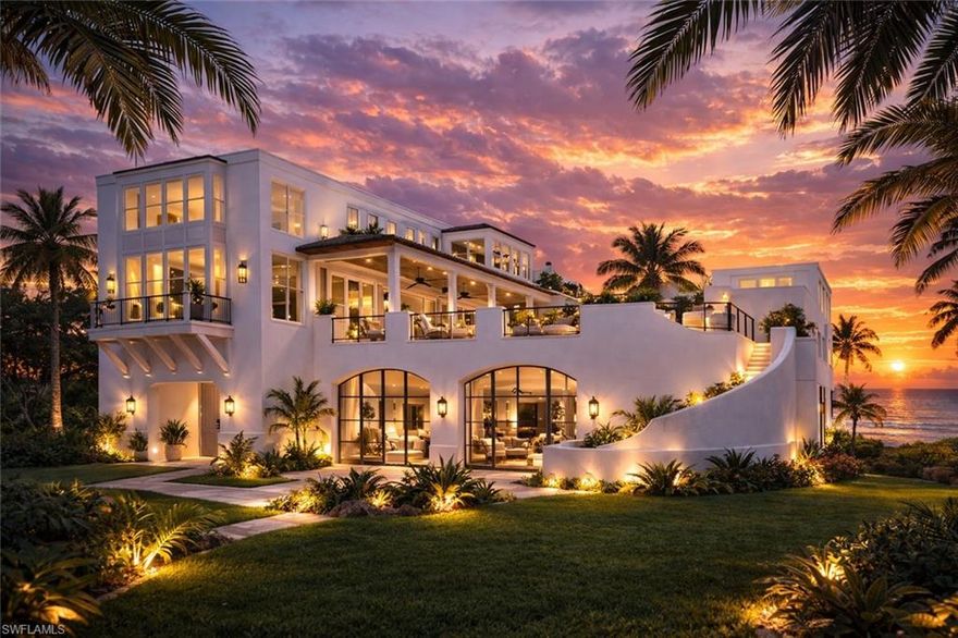 Beachfront on Captiva - 1.07 acres of pristine beachfront on one of the Gulf Coast’s most exclusive islands, Captiva Island. Imagine owning 106 feet of direct Gulf Frontage and highly desirable Western Exposure, this rare homesite offers unobstructed sunsets, endless water views, and the soothing sound of waves meeting the white sand shoreline. One of only a handful of remaining buildable beachfront parcels on Captiva’s famed Gold Coast, this exceptional property provides the scale and privacy to create a luxury coastal estate or multi-generational family compound, a lifestyle that is increasingly rare in today’s market. Envision a custom residence with an expansive pool and spa overlooking the Gulf, morning shelling walks, world-class fishing, and tranquil evenings framed by colorful sunsets and the sea breeze flowing through your future home. The property is surveyed and includes professionally designed building plans for a stunning 7,995 SF multi-level residence with a second-floor pool and separate guest quarters, offering a virtually shovel-ready opportunity or the freedom to design your own coastal retreat. With over 400 feet of depth and natural privacy from Captiva Drive, it is ideal for creating a secluded beachfront retreat while remaining close to the island’s village. Just a short stroll to Andy Rosse Lane, the heart of Captiva’s charming and laid-back lifestyle, with boutique shops, waterfront dining, and iconic restaurants such as The Mucky Duck, The Bubble Room, Green Flash, and Old Captiva House. Enjoy nearby marinas, watersports, South Seas Island Resort and Golf Course, Tween Waters Inn & Marina, and miles of unspoiled white sand beaches, all within a stroll of your future home. Captiva provides an unhurried island setting with no traffic lights or commercial congestion. The ideal setting for a private island retreat, yet conveniently located just a short drive from RSW International Airport, Page Field for private aviation, and Naples, offering world-class fine dining, luxury shopping, and cultural amenities. This is a truly irreplaceable Gulf-front estate parcel in one of Florida’s most prestigious luxury real estate markets, offering scale, flexibility, privacy, and direct beach frontage that is rarely available on Captiva Island or the Sanibel barrier islands. A premier opportunity to build a legacy property on the Gold Coast of Southwest Florida’s Gulf Coast.