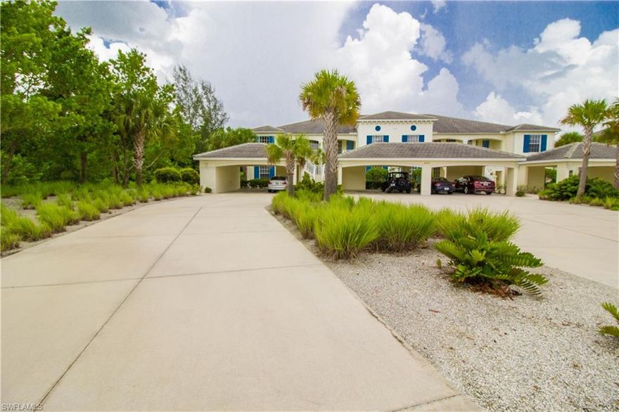 This beautiful furnished second floor condo-home in upscale Lucaya represents the lap of luxury in the carefree & enviable FL lifestyle. This quiet & peaceful end-condo overlooks the preserve with picturesque views of birds, treetops and wildlife. Your spacious home, with 1524 AC sq. ft., boasts volume ceiling living & dining area with open concept gourmet kitchen, Corina counter tops, white tall cabinets, breakfast bar & windowed eat-in kitchen area, 3 bedrooms or 2 with den, 2 full baths. The huge master suite is an inviting retreat with 2 walk- in closets, on-suite bath with double sinks & windows looking into the private preserve…perfect. Your preferred parking spaces will handle up to 4 cars (one carport), & right out your front door. You’re less than 100 steps to the clubhouse with resort style pool and spa, waterfront, tiki hut, grilling area, and Clubhouse with fitness center and computer room.  Spend your time at the Gulf of Mexico beaches, restaurants, entertainment, and shopping all just 10 minutes away.  However, you will not want to leave the great pet friendly gated neighborhood.  This home has been priced for “Best Value Home” qualifications.