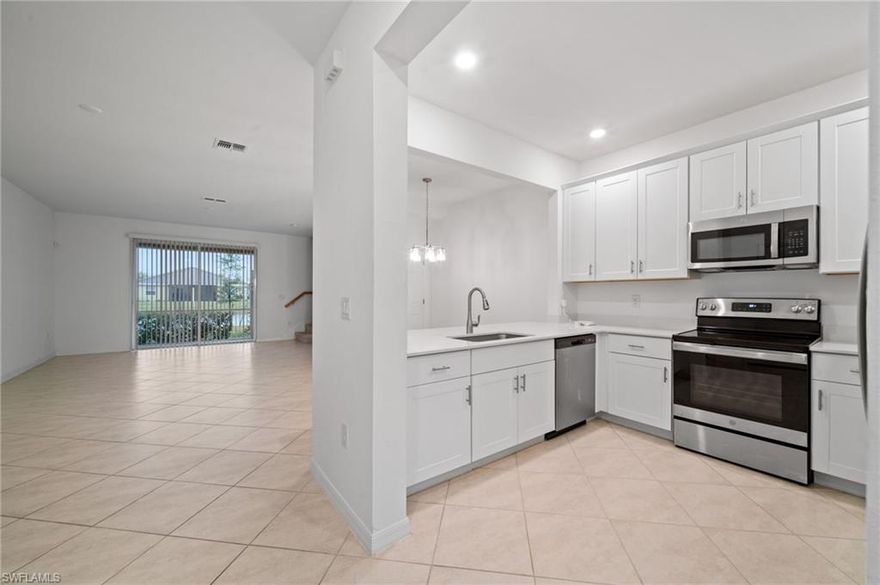 Live the resort lifestyle in this beautiful 3-bedroom, 2.5-bath townhome with serene lake views in the highly desirable gated community of Orange Blossom Ranch. This home features an open-concept living area, modern kitchen with stainless steel appliances, spacious bedrooms, and a private screened in patio perfect for enjoying Florida sunsets. Enjoy access to top-tier community amenities including two resort-style pools, fitness center, tennis courts, playgrounds, and more. Conveniently located near top-rated schools, shopping, dining, and I-75. Available now, schedule your tour today!