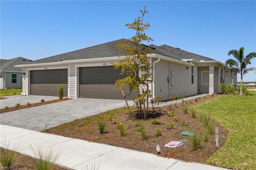 Available June 1st! Home For Rent in Babcock Ranch's newest waterpark community, Tucker's Cove! Beautiful Bismark villa with 3 bedrooms, 2 baths and 2 car garage. This new construction home is a long-term lease at $2200.00 per month which includes internet, lawn maintenance, garbage and HOA dues. Amenities/Restaurant will be opening soon! This is America's first solar-powered town, with access to multiple community pools, nature trails, shopping and dining, farmer's markets, concerts and food trucks. There is a K-12 neighborhood school with a brand-new sports complex. including playgrounds and parks. Come today and see what Babcock has to offer you.