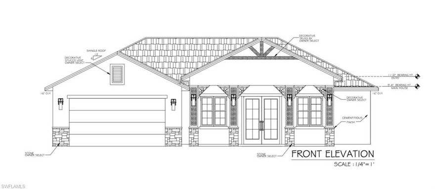 INVESTOR & BUILDER ALERT! 
Ready-to-Build 1.25-Acre Lot with Approved Building Permit – Seller Wants to See Offers! Enjoy serene waterfront living with the rare ability to fish directly from your own backyard. 

This is the one you've been waiting for! Located just minutes from Lehigh Acres and Fort Myers, this almost cleared and construction-ready 1.25-acre lot includes a fully approved building permit for a stunning 2,557 sq. ft. modern country home. Skip the wait—you can start building immediately!

Property Highlights:
• Building Permit Approved – Plans ready, construction can start now
• Modern Country Home Design – High ceilings, open concept, custom barn doors
• Foundation Ready – 60+ loads of dirt compacted and ready for concrete
• Driveway Culverts Installed – Permitted and complete
• Power Pole Installed – FPL access ready
• Bonus Dirt On-Site – Enough for 1-2 additional house pads (valued at $15–$20K)

Whether you're a contractor looking for a head-start project or an investor seeking value, this lot checks every box. All the hard work is done—just bring your crew and start building!

Seller is motivated—bring your offers today!