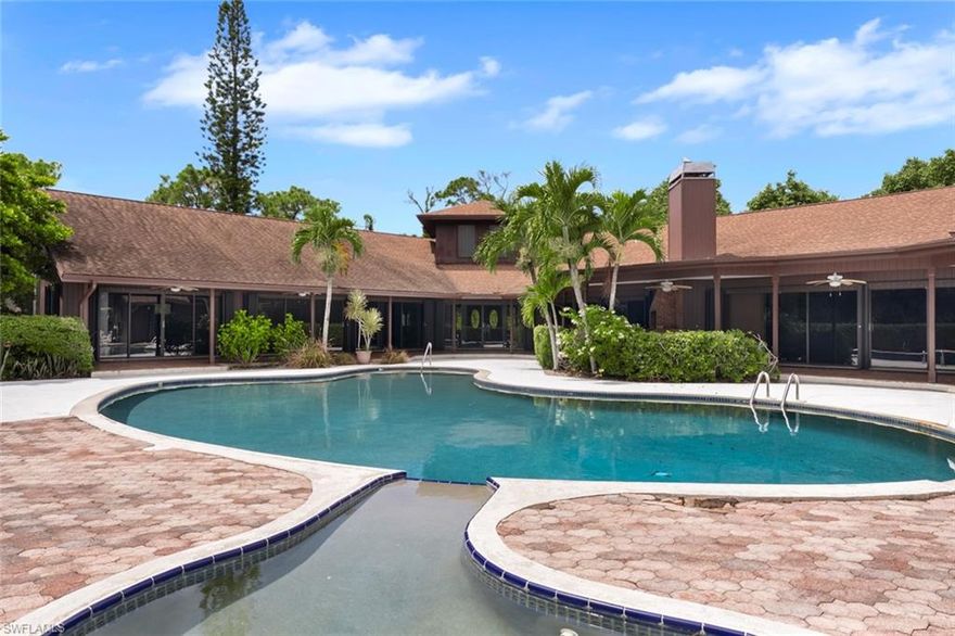 An exceptional opportunity to build your dream estate in one of Naples' most sought-after neighborhoods. Situated on a spacious 1.37 acre lot in Pine Ridge Estates, this property is being sold for land value and offers the perfect setting for a custom new build. Ideally located midway between US-41 and Goodlette-Frank Road, this property enjoys a secluded position within Pine Ridge that minimizes road noise while maintaining close proximity to Naples’ premier shopping, dining, and white sand beaches. With generous space to accommodate a large main residence, guest house, and resort-style outdoor amenities, this lot presents unlimited potential. Located just minutes from the Gulf, Waterside Shops, Mercato, and 5th Avenue South, this is a rare and exceptional offering, combining expansive space with an unrivaled location, providing an unparalleled canvas for creating an idyllic sanctuary. With a distinctive combination of luxury and convenience, this is truly a one-of-a-kind prospect.