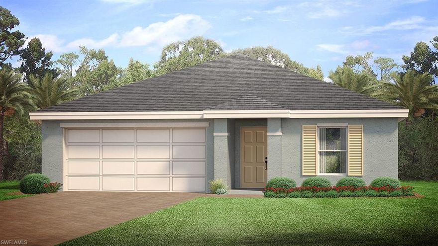 Under Construction. Brand new concrete block smart home by America's Builder!! The Boardwalk is our newest 3/2/2 1389 Square Feet under air, Open Concept/split bedrooms plan, that maximizes the use of space making it feel incredibly Larger than it appears. This open concept Home comes with designer cabinets, ReV wood flooring throughout, Quartz counters, all Stainless Steel kitchen appliances, Storm shutters, and the latest Smart Home technology with smart thermostat, smart door lock, video doorbell, smart garage controller, hands free commands and more. We also provide your homesite fully sodded and landscaped. You're wonderfully open and inviting kitchen with bar stool seating, and complete open concept is sure to be a hit with family and friends as a hub for entertaining! These homes move quick, so don't miss out!