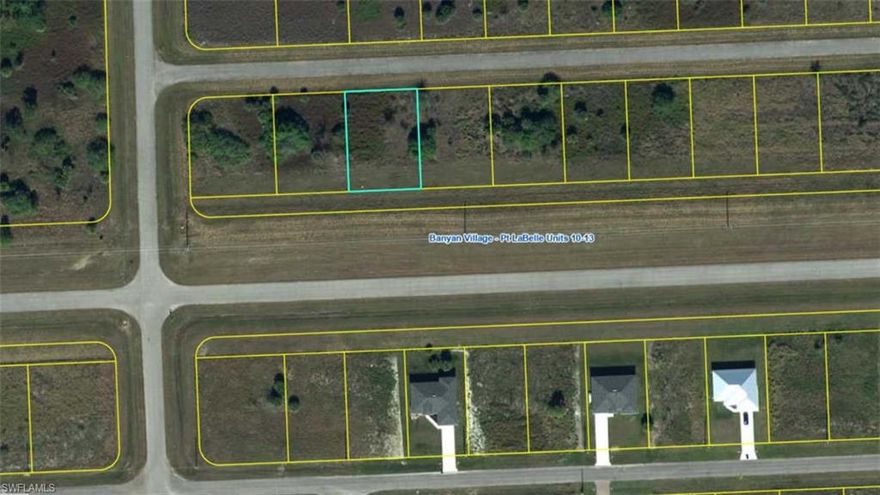 CLEARED LOT ON A GREENBELT!
Check out Banyan Village, our newest community in Port LaBelle, Florida!
All new construction, city water & electricity access. No HOA!

This lot is centrally located on the east end of the community where all of he new construction is underway. Glades Electric just installed power poles to this part of the community and central water is provided. Located on a greenbelt to allow for additional privacy!