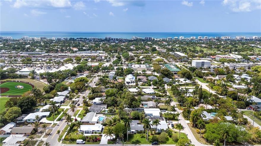 "Live Life Beautifully in Southwest Florida" Nestled in the highly desirable Naples Heights neighborhood between Goodlette-Frank Road and US-41, this charming four-bedroom, two-bath cottage offers the perfect blend of comfort, convenience, and coastal living. With coveted western exposure, the home is ideal for enjoying stunning sunsets, whether as a winter retreat or a full-time residence.  The location is truly exceptional—just down the street from Naples High School and minutes from Coastland Center Mall, Publix, and a variety of shopping and dining options. Enjoy the best of Naples living with local beaches just over a mile away, less than two miles to the vibrant shops and restaurants of Fifth Avenue South, and only a 10-minute drive to Mercato.  Offered turnkey furnished, this home is ready for immediate enjoyment—just bring your suitcase. Pet-friendly and perfectly situated, this property has it all