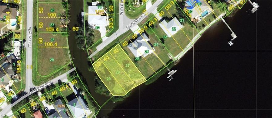 Ready to build your waterfront home with gorgeous views of Charlotte Harbor & Peace River? This cleared, ready to build tip lot is nearly a 1/2 acre and all utilities are in place. Meticulously design the home of your dreams and enjoy deep water access via the Peace River to the Gulf of Mexico. Harbor Heights is close to I75, Punta Gorda communities and the airport, making commutes or vacation adventures a breeze.