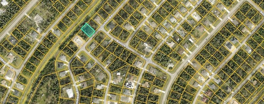 Lot is located in a quiet area of fast developing North Port.