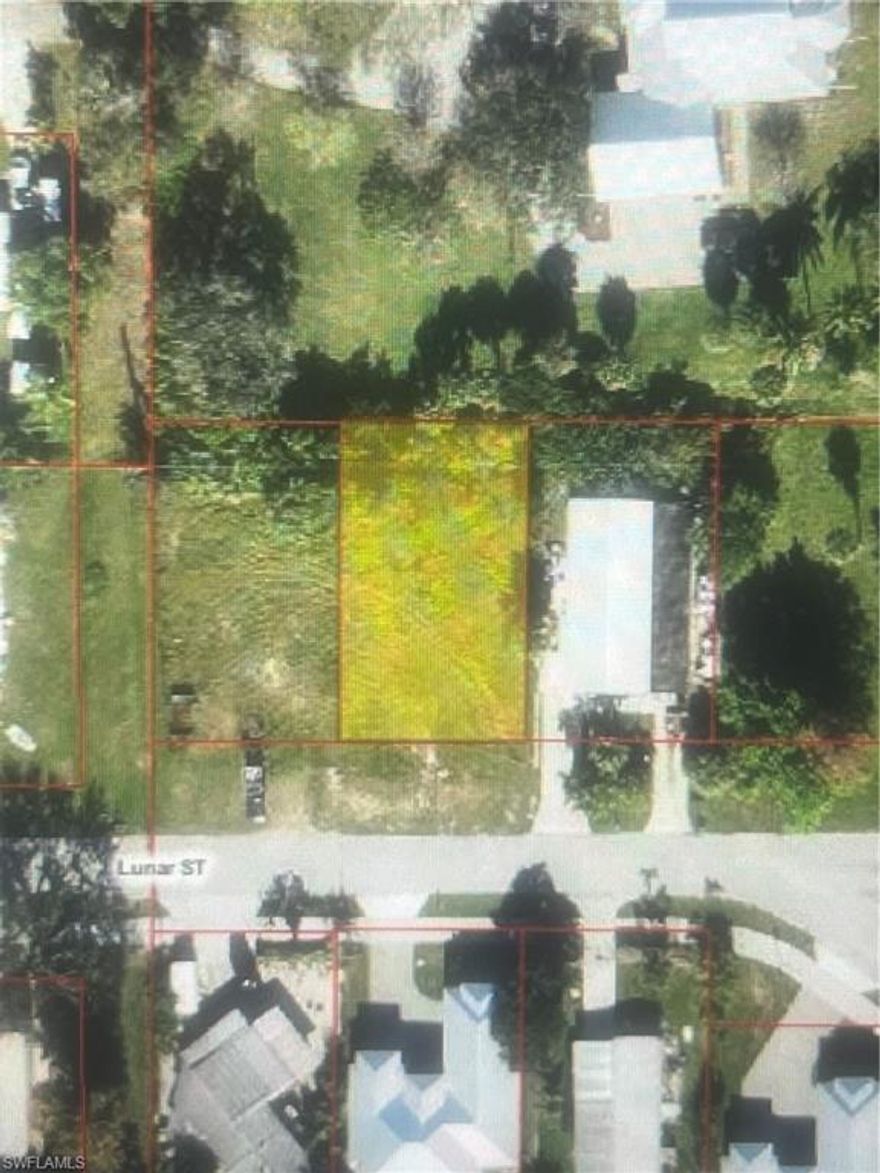 Build your dream home in one of Naples’ best-kept secrets—Lake Kelly! This non-waterfront residential lot on peaceful Lunar Street offers a rare chance to own a slice of paradise in a charming and established neighborhood just minutes from the heart of Naples. Nestled on a quiet street lined with mature trees and Florida charm, this lot provides the perfect canvas for your custom home, winter retreat, or investment property. With no HOA restrictions and public utilities nearby, you’ll enjoy flexibility and freedom in your building plans. Close to Downtown Naples, 5th Avenue, and world-famous Gulf beaches Convenient access to shopping, dining, schools, and medical facilities Just a short drive to I-75 for easy commuting This lot is high and dry, zoned for single-family residential use, and surrounded by well-maintained homes that reflect pride of ownership. Whether you’re a builder, investor, or future homeowner, this is an excellent opportunity to secure land in a desirable Naples location—without the premium price tag of waterfront lots. Don’t miss your chance to create something special in beautiful Lake Kelly. Act now—vacant land in Naples is going fast! Schedule today for more information or to walk the property!