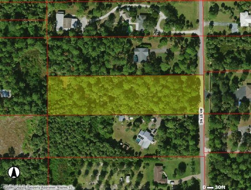 Great 2.5 acre lot!  Being sold with the home next door ONLY! Seller does not wish to sell property separately.