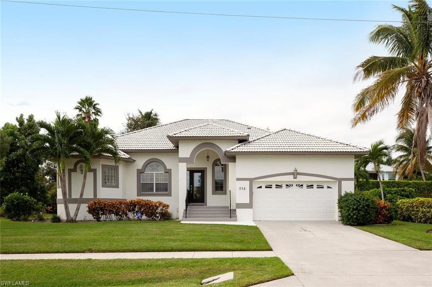 Wonderful opportunity !! Well maintained home located in one of Marco Island’s most desired areas. Short walk to the beach. Newer kitchen remodel, bring sold furnished turnkey. Outstanding value !!