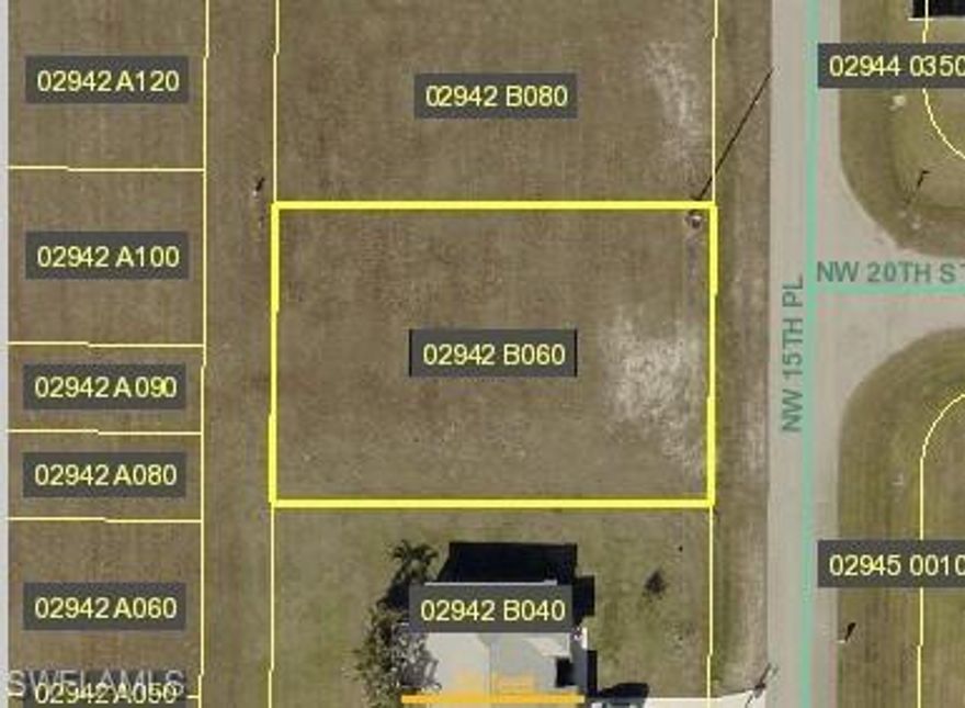 Prime commercial opportunity in rapidly developing Northwest Cape Coral. Located at 1924 NW 15th Place, this vacant lot is zoned CP (Commercial Professional), offering excellent flexibility for professional or service-oriented commercial uses (buyer to verify specific permitted uses). Surrounded by ongoing growth and new development, this property is ideal for investors, developers, or business owners looking to establish a presence in one of Cape Coral’s fastest-expanding areas.

Enjoy convenient access to major roadways, residential neighborhoods, and nearby shopping and dining, making this a strategic location for future development. With no HOA restrictions and no required timeframe to build, you have the freedom to develop when the timing is right. Whether you’re planning a future project or securing land for long-term appreciation, this CP-zoned lot offers strong potential in a high-growth corridor of Cape Coral.