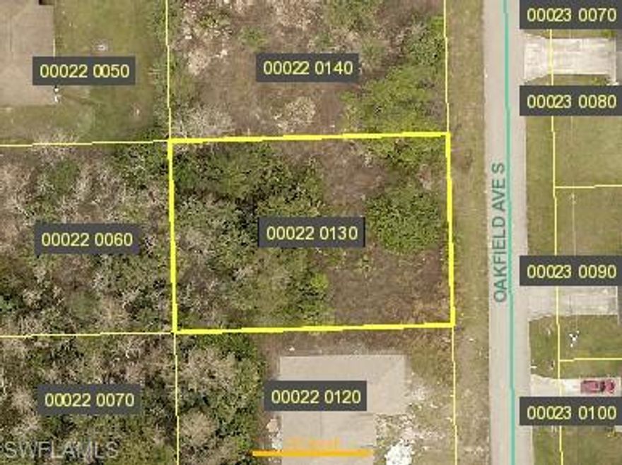 Great price for about 1/4 acre lot (approx. .238) with western exposure. Convenient location with easy access to SR 82 and Corkscrew Rd. for all your shopping, dining, travel and entertainment pleasure!