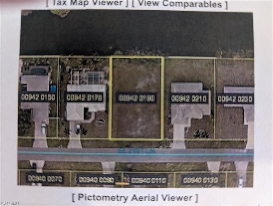 Waterfront lot with all utilities in and paid,  Mature area near shopping, restaurants and bridges.  PRICED TO SELL!