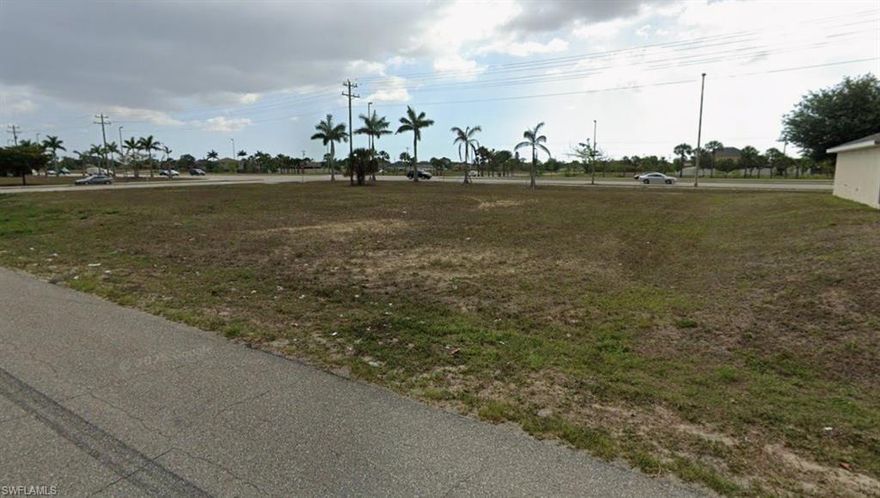Great triple lot location, centrally located with the water and sewer (UEP) already in place. Close to shops, dining, schools, and entertainment along the Del Prado Blvd and Pine Island Road corridor, stop looking and make this parcel your new home location.  This is a great property to build that dream pool home you always wanted.  Are you a builder or investor looking for that perfect location to build an investment property to rent or re-sell?  Look no further as this is the one for you.