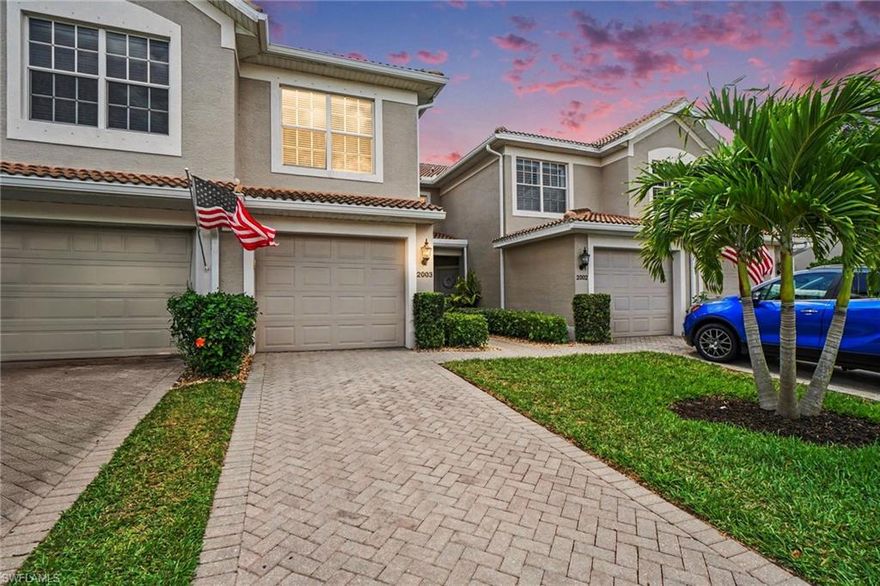 If you are looking for the perfect property to call your own- then this 2/3 bedroom and 2 bathroom bright and sunny Heron Model condo may be just the one!  Enjoy easy living at Colonial Country Club with peaceful water views from your screened lanai with and a sparkling swimming pool just outside your front door.  In unit upgrades and updates include fresh paint, newer stainless steel appliances, recessed lighting and light fixtures, hot water heater and HVAC system.  Outside the roof and gutters/downspouts are all newer as well.  Everything is neat, clean and updated - ready for you to just move in and enjoy.
As a Social Member at Colonial Country Club, you will have ACCESS to multiple renovated & lit TENNIS, PICKLE BALL & BOCCE COURTS. The Community Center has recently reopened fully re-imagined with new meeting spaces for FUN & FELLOWSHIP and a state of the art, professionally staffed fitness facility with all NEW EQUIPMENT. Miles of paved sidewalks and walking trails within a WILDLIFE PRESERVE exist within the neighborhood for abundant opportunities to enjoy nature's beauty. A recent impressive CLUBHOUSE RENOVATION has brought the Membership AWARD WINNING DINING OPTIONS & a continuous slate of ENTERTAINMENT with fun filled events to fill your calendar.
The property is being sold TURNKEY so you can just unpack and get to enjoying your time in the warm Florida sunshine. Spacious rooms, ample storage, garage parking and in unit laundry makes this the perfect easy care home or home away from home for you! Bedroom separation allows for your guests to have their own space for relaxation after a long day on the courts or at the beach. The beautiful furnishings and complimentary artwork are both practical and functional.  COME SEE FOR YOURSELF AND PREPARE TO BE IMPRESSED! The Award Winning Colonial Country Club is so close to everything but offers an oasis of tranquility and beauty within its' gates. An easy 15 minute ride to RSW. Less than 5 minutes to I-75. Minutes to SW Florida's best dining, shopping and beaches. Live where you play! You can be as busy or relaxed as you want to be. Start enjoying the good life today!