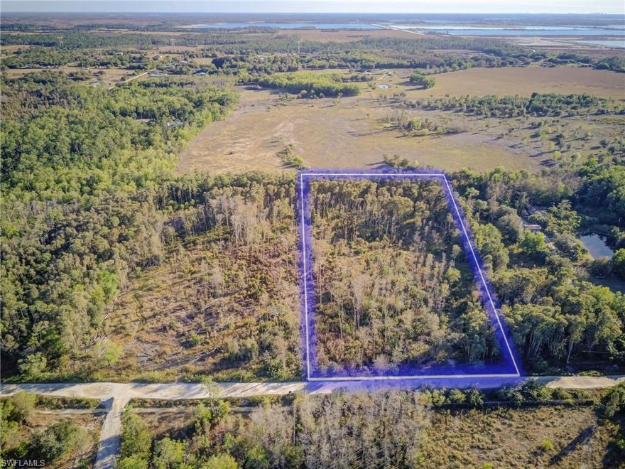 Prime 5-acre parcel ideally located near SR 82, offering convenient access to Fort Myers and Lehigh Acres. This spacious property provides a great opportunity for residential or investment use, with easy connectivity to major roadways, Southwest Florida International Airport, shopping, dining, and other everyday amenities. Enjoy the balance of privacy and accessibility, with plenty of room to build while still being close to everything Southwest Florida has to offer. A rare chance to own acreage in a rapidly growing area.