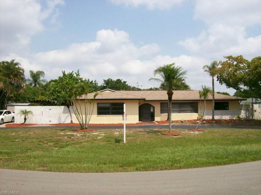 3/2 starter pool home, functional but needs updating. Home has no garage. Garage was converted to large family room. Sold "As Is" with right of inspection. Needs flooring. Approx. Total Area taken from Tax Appraiser "Appraisal Details" figures. Property has "Good Bones" but needs someone to make it theirs and give it some TLC.