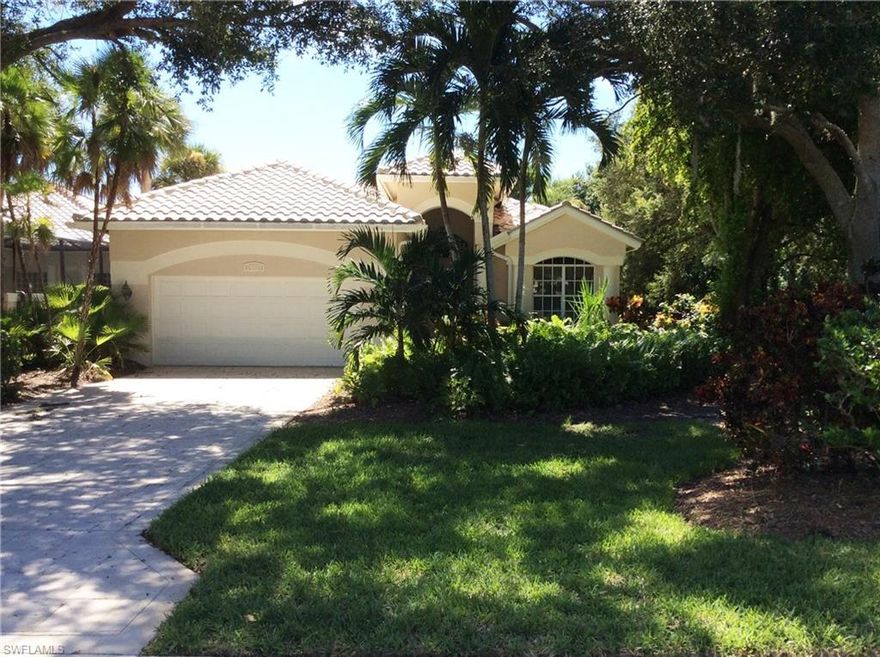 Distress Sale Bargain!  Investors, Renovators and End Users:  Opportunity: $$$!!!  (NOTE: This property is a major "fixer upper".) Property to be sold "AS IS".  

Beautiful Capri subdivision in Pelican Landing.  Highly desirable St. Tropez floor plan offers great room design w/high ceilings, large dining room, kitchen and morning room, 3 bedrooms plus den and 2 and 1/2 baths.

Lovely, large covered lanai overlooks pool and spa.  Southern exposure views overlook #14 green on the Gator Course and allows "sneak peak" at the double fairways, too.  Large (.4 acre) private, southern exposure corner lot. Oak trees.

Brand new A/C. Brand new pool pump motor.   Original roof, original appliances, original kitchen & bathrooms, etc,, that need repair/replacement. Mold remediation estimates available.  PRICE REDUCED TO SELL NOW!!!