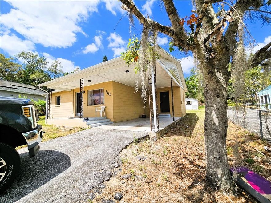 Seller says NO Seller Financing! Just $149,900 "AS-IS" All Cash to Seller, buyer(s) obtain own financing at own expense or cash with proof of funds. Do NOT disturb the Tenants! Simultaneous Viewing and Inspections with agreed upon, bona fide contract, NO exceptions, minimizes disturbance to current Tenants thru Dec 2026. Thank you for your courtesy and professionalism. Super Value, deceivingly spacious inside. Big yard, quiet street. 2 Bdrm 1 Bath, Lg Liv & Din Rms open to Kitchen. Kitchen & Dining rms flow to Fam Rm & Lg Fla Rm. Inside Laundry off Kitchen opens to Carport, EZ access Rain or Shine. Newer Cent A/C. Appliances, Bathroom remodeled 2+ years ago, plumbing & electric work good per tenant. All School Grades are within 1 mile. Dinner Lake is at the end of the street.  Flood Zone "X" per public records Sold "AS-IS" Inspections OK. Suggested "AS-IS" terms: SIMULTANEOUS VIEWING, INSPECTIONS and APPRAISAL, if any. 7-day inspection period + 3-days for review and "AS-IS" Acceptance or cancellation. Make your inquiries with the Lister ONLY, Phone or Email Preferred. Please put property address in Subject Line of emails or texts if you must. If you text please call LA to confirm receipt. YOU MUST ACCOMPANY YOUR BUYERS & THE INSPECTORS, NO EXCEPTIONS.