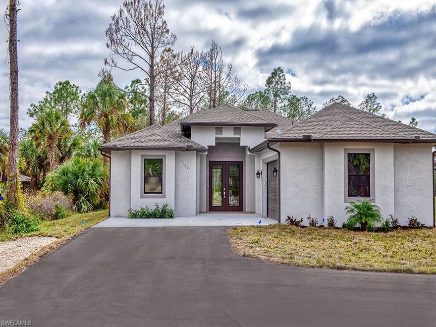 New Construction Home will be ready by the end of May, 2019.  Great location in Golden Gate Estates. Beautifully built and designed with a gourmet kitchen with granite and wood cabinets, brand new stainless steel appliances, irrigation system and multiple upgrades. 
This home features 3 bed+ Den/2 baths, asphalt driveway, gutter's throughout the home, 24x24 porcelain tile, large bedrooms and a big den that can be used as a 4th bedroom. Do not miss this opportunity!