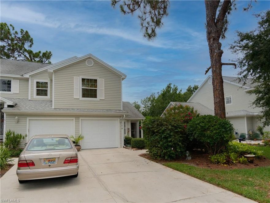 !! 2/2 ground floor condo with a Garage!!!  A rare find for under 200K. Five point three miles to the sandy beach and one mile to shopping. One of the most desired locations in Naples. Bristol Square offers many amenities but the long peaceful paths around the lake are what make this a place to call home. All windows replaced with impact rated windows two years ago. Air conditioner is 2 years old. Roof 5 years old. Refrigerator, washer /Dryer, hot water heater all only a few years old.