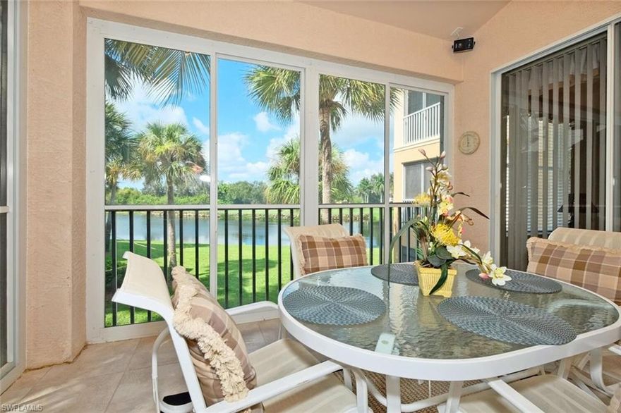 JUST REDUCED $10K LEXINGTON COUNTRY CLUB IS LOCATED ONLY 5 MILES FROM THE SANIBEL CAUSEWAY. CLOSE TO SHOPPING AND FINE DINING. THIS 2ND FLOOR END UNIT HAS VAULTED CEILINGS AND LOTS OF WINDOWS AND NATURAL LIGHT. BREATHTAKING VIEWS OF THE LAKE AND ISLAND GREEN (14TH). NEW STAINLESS STEEL APPLIANCES IN 2017. ACRYLIC SLIDERS AND TILE ON THE LANAI. SHOWER ENCLOSURE IN THE 2ND BATH. VERY NEUTRAL COLORS. SELLING FULLY FURNISHED "TURNKEY".