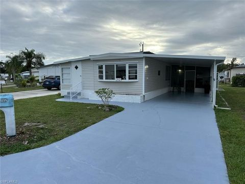 A home in NORTH FORT MYERS