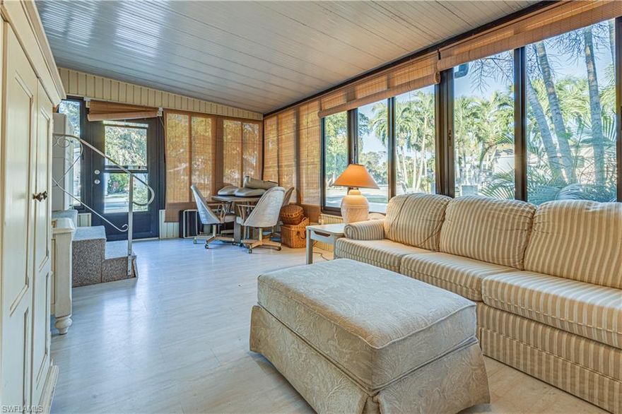 This is back on the market after the lender backed out at the last minute.  This is your opportunity to buy here in beautiful Imperial Wilderness, a gated, active, 55 plus community where you OWN the land. This nice little home was used as a guest house when relatives came to visit.  The owner told me that it can sleep up to 8 people!   It has so many possibilities for making it your own.  It is simply furnished and has been decorated in neutral tones. It is about equal distance to the satellite or the clubhouse pools.  If you are looking for a place in beautiful Naples to spend your winter, this could be it! The owner has a pest control program and is gifting the remaining months to the buyer.