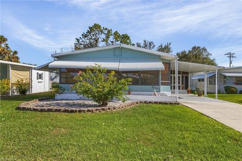 A home in NORTH FORT MYERS