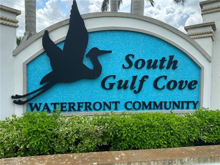 Situated in the desirable South Gulf Cove community in Port Charlotte, this vacant lot is ready for your dream home. Located in an area of newer construction, the property offers a great opportunity to build in a growing neighborhood. Conveniently located just a short drive from the beautiful Gulf beaches of Boca Grande, Englewood Beach, and Manasota Key, this piece of Florida features a community boat ramp, parks, fitness and nature trails, covered pavilions with picnic areas. Enjoy nearby fishing, kayaking, golf courses, dining and shopping.