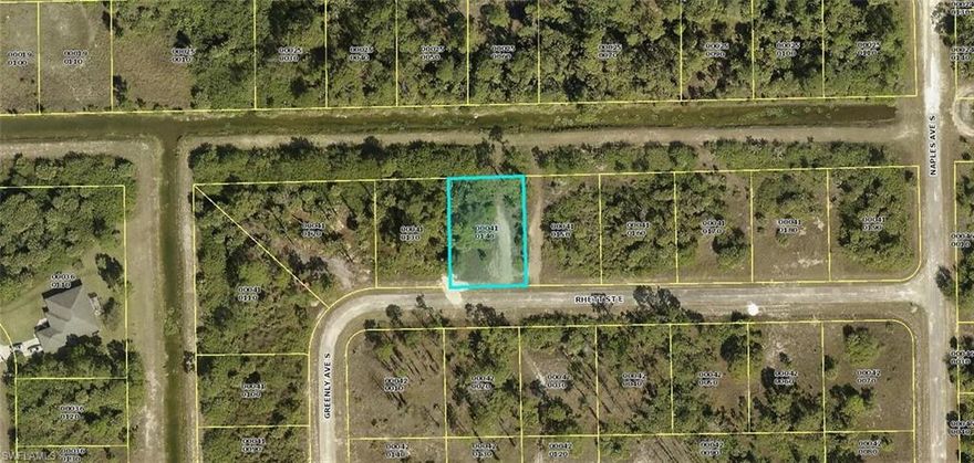 Waterfront canal lot. Build the home of your dreams on a canal and enjoy your coffee on your lanai with a water view in the summer. Nice lot in good area of Lehigh.