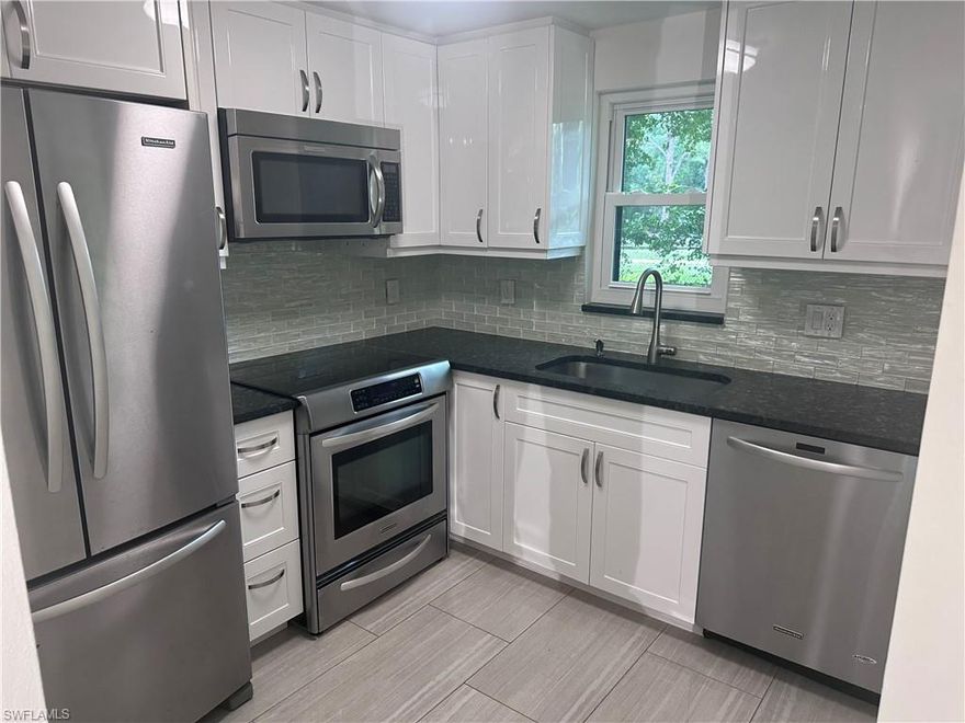 This unit was completely remoded with new appliances and flooring 2 years ago.. It is the nicest unit in the Sprngwood development