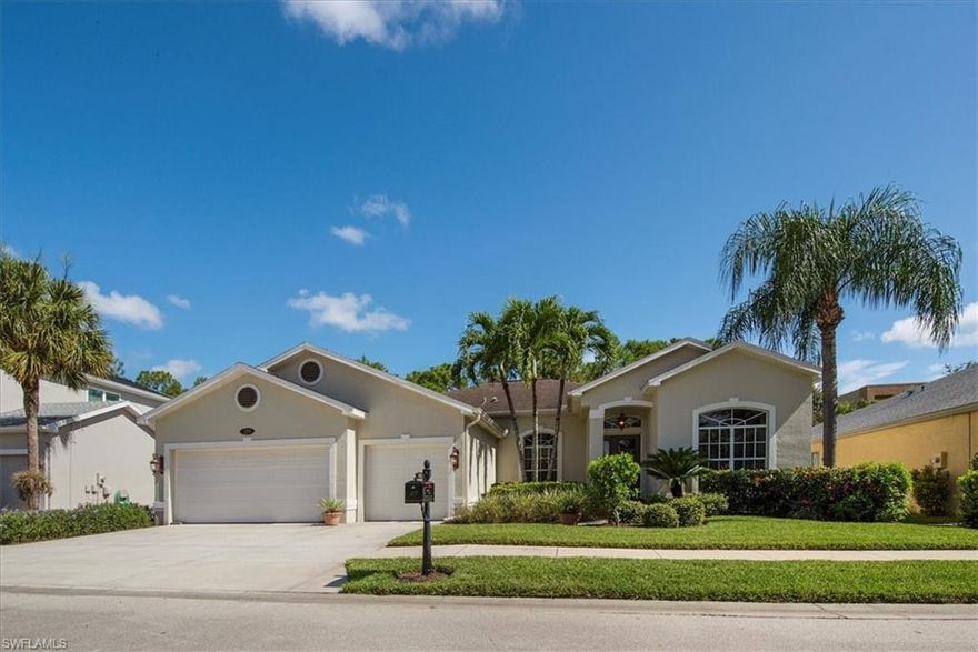 Large estate home in the highly desirable gated community of Pebblebrooke Lakes awaits you! 4 bedrooms, 3 full baths, 3 car garage, and nearly 2700 sqft. of living space under air situated throughout this split floor plan one-story home, make this ideal for nearly all buyers. Big kitchen featuring a center island and walk in pantry, This open plan make entertaining in this home a delight, especially with an expanded lanai and oversized pool. Enjoy a cocktail or glass of wine in the evening from your private lanai with Preserve views. One of the largest for plans on one level in all the Pebblebrooke! Great location, walking distance to restaurants, grocery store, banks, pharmacy’s, hair/nail salons, and more, including schools! Community amenities include two gated entrances, clubhouse, pool, full-sized basketball court, fitness center, kids playground, two tennis courts and sidewalks throughout.