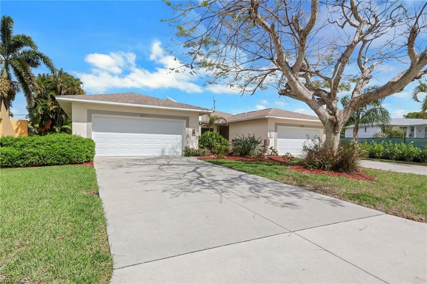 Welcome to a comfortable and family friendly three bedroom, two bathroom duplex located in one of Southwest Cape Coral’s most convenient and peaceful neighborhoods. With almost 1,500 square feet and a smart split bedroom layout, this home offers the space and privacy families need to truly settle in. The open living areas, screened lanai, and in-residence laundry make everyday life feel easy, while the two car garage gives you that extra storage everyone ends up needing. What really sets this rental apart is the opportunity to rent directly from the owner, giving you a more personal and straightforward experience without dealing with large property management companies. Less red tape, quicker communication, and a smoother process overall. At just $1,950 per month with only first month and security required to move in, this is an incredible value for a home of this size and location. Lawn care and exterior pest control are included so you can spend more time enjoying your home instead of maintaining it. Pets are considered with approval. Families will love being close to great local schools including Ida S. Baker High School, as well as nearby parks like Camelot Park and Pelican Baseball Complex for outdoor activities and weekend fun. Daily errands are simple with Publix Super Market at Cape Coral Landings, Target, and Walmart Supercenter just minutes away, along with plenty of dining and shopping options nearby. This is one side of a well maintained duplex in a quiet neighborhood that truly feels like home. Available for annual lease and ready for its next tenants.