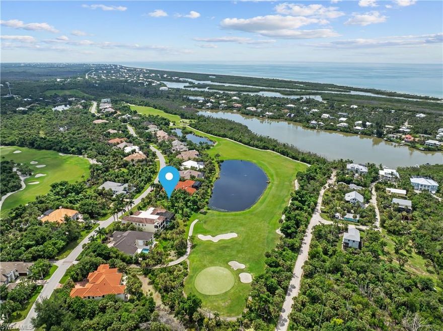 One of the Premier Sanctuary lots still available to build your dream home. Located on the 14th hole of the pristine Sanctuary Golf Club lies this exceptional building lot with western exposure and direct lakefront views. This lot provides the opportunity to imagine, design and build a home that will feature breathtaking sunset views while enjoying an endless array of Sanibel’s wildlife.  Take advantage of joining the private Golf Club featuring an Arthur Hills designed course, fine dining, tennis, pickleball, bocce ball, vast fitness facility with large pool, and limitless social activities.  An opportunity not to be missed to call this remarkable property yours.